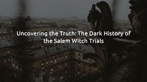 The Lying Witch and the Warde: A Witch's Revenge?